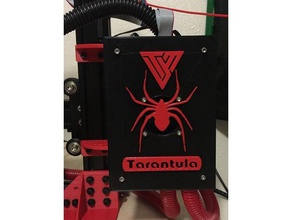 tevo tarantula logo plaque 3d printer parts accessory case doctorbaf mks base symbol xsmokex 3d print model - Mito3D