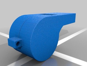 arbeiten Pfeifen hand-Werkzeuge whistle 3d print model - Mito3D