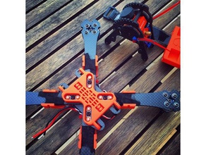 xcrow bateria pad r c veículos a craftbot drone furioso fpv quadcopter 3d print model - Mito3D