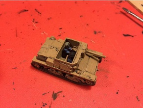 italienische Panzer-crew Spiele miniaturen tanks tank destroyer wargames wargaming 3d print model - Mito3D