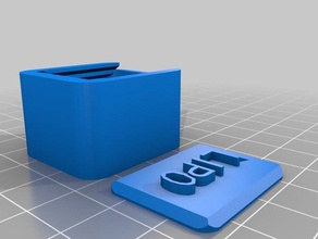 lipo caso los contenedores personalizado 3d print model - Mito3D