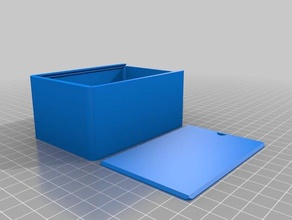 cardbox recipientes personalizado 3d print model - Mito3D
