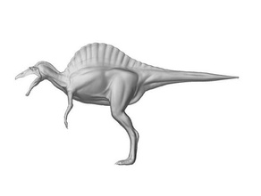 spinosaurus animaux dinosaure 3d print model - Mito3D