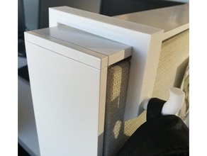 cubo gancio La stampa 3d il cappotto appendiabiti cubicolo hook 3d print model - Mito3D
