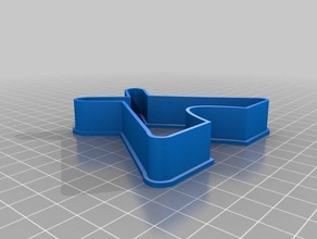 tee-pee cookie cutter kitchen & dining 3d print model - Mito3D