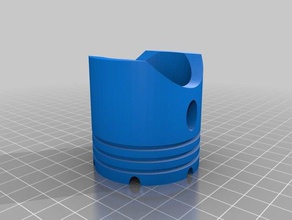 subaru shift knob automotive piston 3d print model - Mito3D