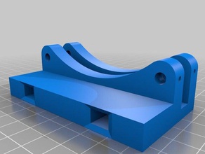 filament spool holder modified 3d printer accessories 3d print model - Mito3D