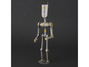 skinny bot Kunst 3d print model - Mito3D