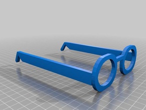 clout goggles glasses customized 3d print model - Mito3D