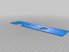 maverick ruler friend art tools customized 3d print model - Mito3D