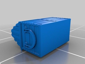 Schatz-Brust Container 3d print model - Mito3D