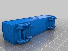 boxcar 3d print model - Mito3D