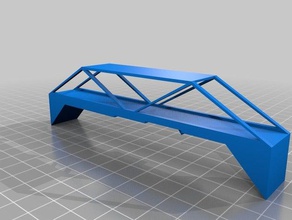 bridge triangles 3d printing geometry mathproject triangle 3d print model - Mito3D