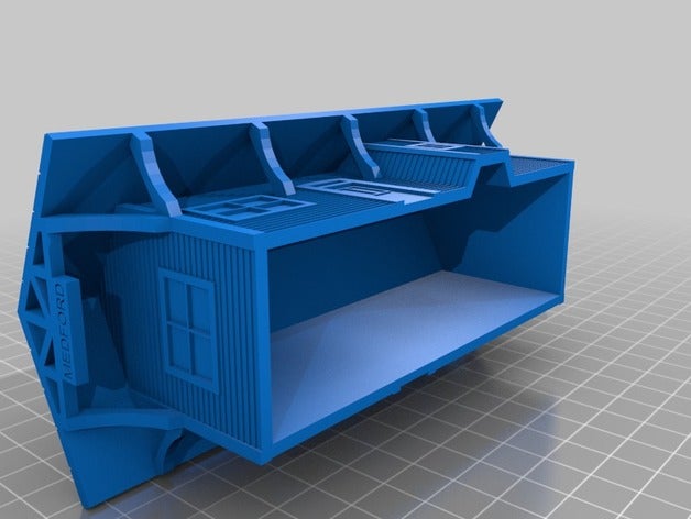 Bahnhof 3D print model - Mito3D