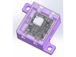 dc 12v-5v convertisser Fall - Elektronik 3d print model - Mito3D