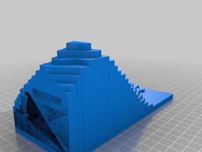 mapa topogr fico karen everest parte 2 arte da matemática 3d print model - Mito3D
