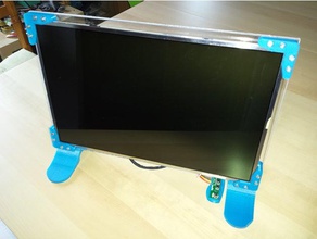 myscreen diy ordenador portátil de reciclaje la reutilización pantalla 3d print model - Mito3D