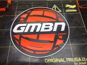 gmbn-logo 3d print model - Mito3D