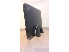 universal gepolsterte laptop-stand - laptophalterung Handy computer fühlte halten laptop lenovo stand thinkpad 3d print model - Mito3D