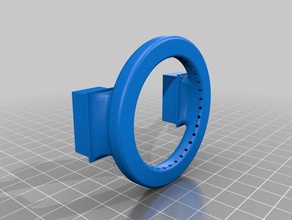frankenstein carriage - ring cooling duct 3d printer parts 3d print model - Mito3D