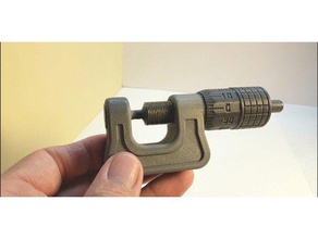 micromètre outils appareil mesure palmer pr cision 3d print model - Mito3D