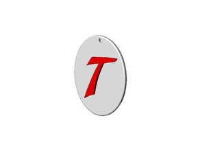 troll 2 logo keyring signs & logos 3d print model - Mito3D
