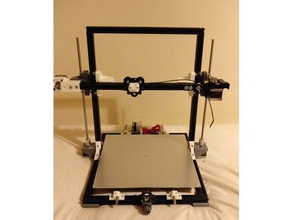 tronxy x3 bed enlargment 3d printing 2020 heatbed motor mount relocation x3a x3s x axis extension 3d print model - Mito3D