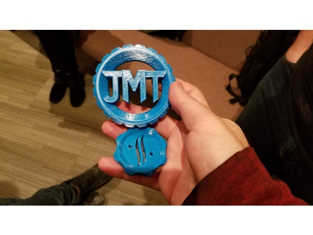 jmt makercoin monedas & insignias joe, mike 3D print model - Mito3D