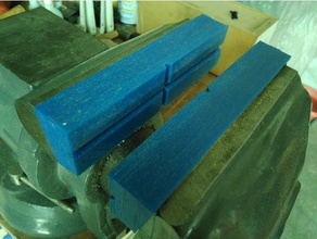 mordaza de flex para morsa larin partes tornillo banco 3d print model - Mito3D