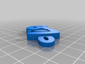 lisa Schlüsselanhänger kundengebundene 3d print model - Mito3D