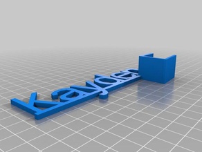 kayden organização personalizado 3d print model - Mito3D