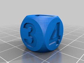 consente di ottenere dadi La stampa 3d 3d print model - Mito3D