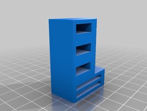 usb sd micro box stand customizer computer customized 3d print model - Mito3D