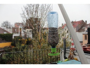 mangeoire oiseau-alimentador do pássaro A impressão 3d alimentador oiseau 3d print model - Mito3D
