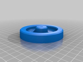 wheel casting pattern tools metal mrpete222 sander youtube 3d print model - Mito3D