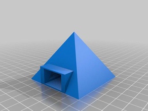 piramit test 3d baskı testleri 3d print model - Mito3D