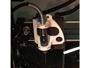 dremel esnek mil değirmen adaptör lulzbot taz 3d yazıcı aksesuarları 3d print model - Mito3D