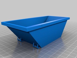 contenedor obra Bau-container Gebäude & Strukturen 3d print model - Mito3D