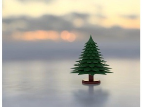 Noel ağacı dekor dekorasyon tatil 3d print model - Mito3D