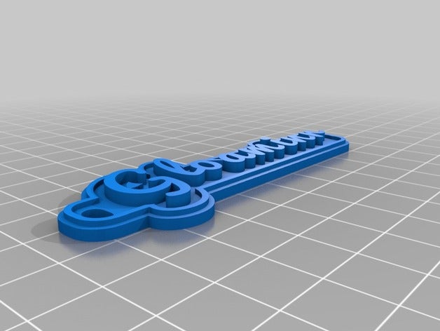 lu s Bruder ales Schlüsselanhänger kundengebundene 3D print model - Mito3D