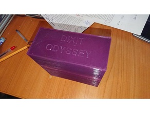 dixit odyssey case games boardgame 3d print model - Mito3D
