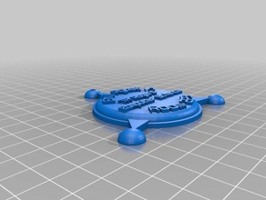 th rogers informatica distintivo oggetti di scena su misura 3d print model - Mito3D