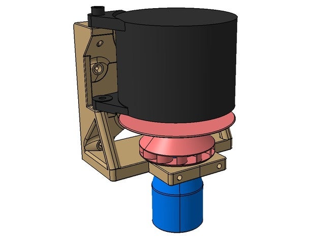 water turbine 12vdc generator 6-10l s 10-30m 230-1150w diy alternative energy free green renewable 3D print model - Mito3D