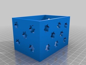 soap-box-stars Bad box ikea Seife 3d print model - Mito3D