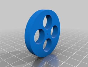 ft flyer wheel r c vehicles airplane wheels 3d print model - Mito3D