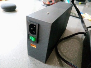fuente de alimentación cubierta interruptor conector xt60 Impresora 3d accesorios creality ender2 la 3d print model - Mito3D