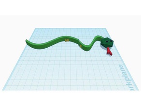 snake 3d printing 3d print model - Mito3D