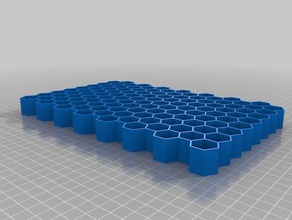 honeycomb Biologie kundengebundene 3d print model - Mito3D