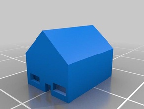 house thing 3d printing small 3d print model - Mito3D