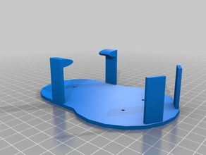 montaggio a parete sunbeam easyset pro controller famiglia 3d print model - Mito3D